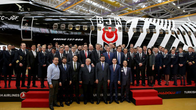 Beşiktaş'ın uçağı oldu