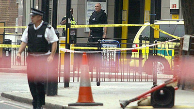 Londra'da 'benzin' şüphelisi gözaltına alındı