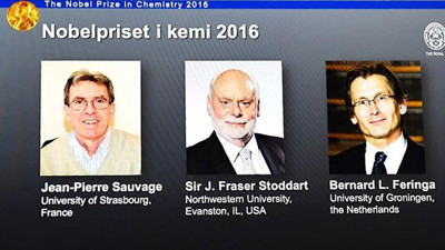 Nobel Kimya Ödülü 3 ismin