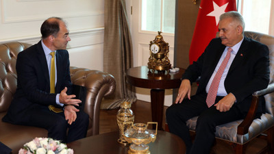 Yıldırım, Rolls Royce'un CEO'sunu kabul etti