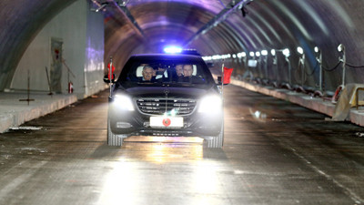 Avrasya Tüneli'nden ilk geçiş