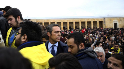 Ali Koç ve Fenerbahçeliler Anıtkabir'de