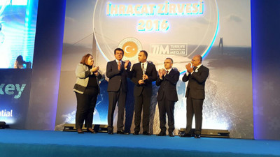 İhracatın Şampiyonları ödüllerini aldı
