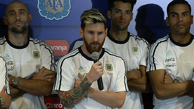 Messi'li Arjantin takımından medyaya boykot