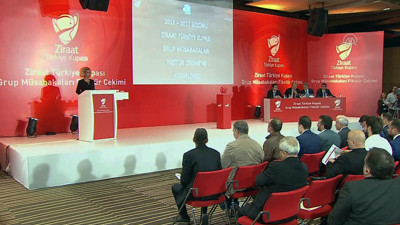 Ziraat Türkiye Kupası'nda grup kuraları çekildi