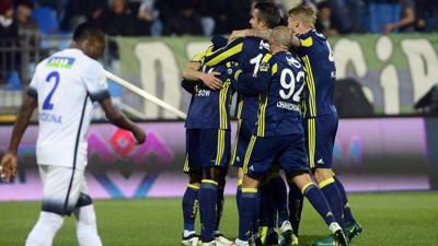 Fenerbahçe Rize'de farklı kazandı