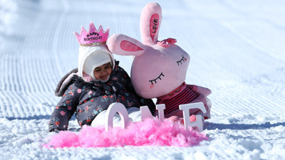Uludağ'da 1 metre kar!