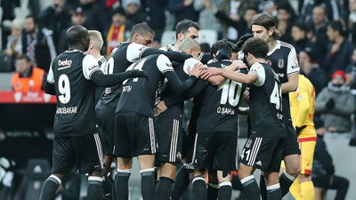 Beşiktaş kupada 3 puanı aldı