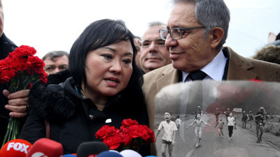 "Napalm Kız" Şehitler Tepesi'nde