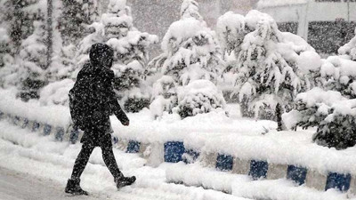 Meteoroloji'den yoğun kar yağışı uyarısı
