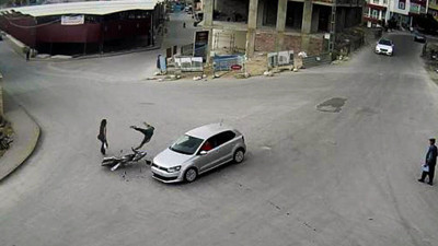 Yine dikkatsizlik, yine kaza!