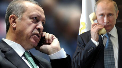 Erdoğan'dan Putin'e telefon