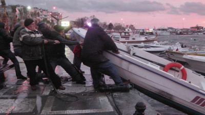 İstanbul'da şiddetli lodos