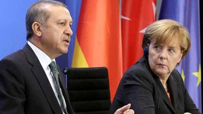 Erdoğan'dan Merkel'e taziye telefonu