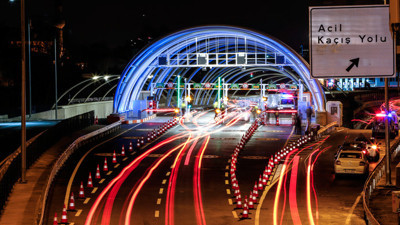 Avrasya Tüneli'nde geçişler başladı