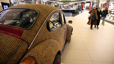 Fıstık kabuğu otomobile kabuk oldu