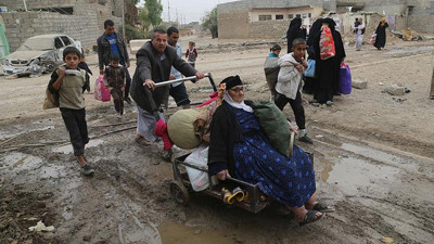 Musul'dan göç edenlerin sayısı 85 bini aştı