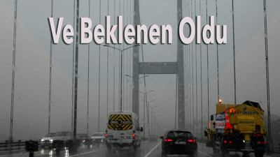 İstanbul'a beklenen kar geldi