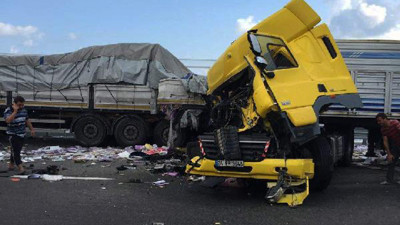 Yavuz Sultan Selim Köprüsü'nde ilk kaza