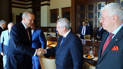 Cumhurbaşkanı, Kulüpler Birliği  kabul etti