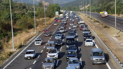 TEM'de bayram trafiği