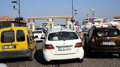 Tatilciler dönüş yolunda