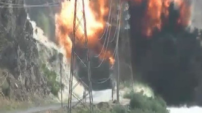 Hakkari'de 5 tonluk patlayıcı imha edildi