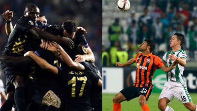 UEFA Avrupa Ligi gecesinde hüzün ve sevinç