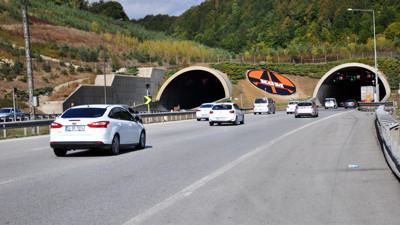 575 bin araç geçti