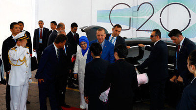 Cumhurbaşkanı Erdoğan Çin'de