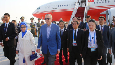 Cumhurbaşkanı Erdoğan Çin'de