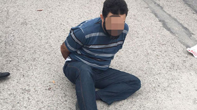 İsrail elçiliği önünde hareketli dakikalar