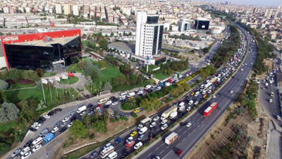 Mahmutbey Gişeleri'nde trafik