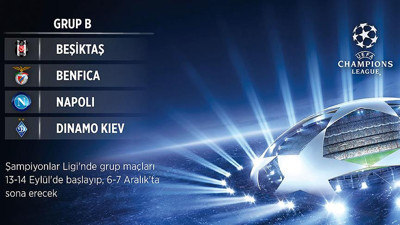 Beşiktaş'ın rakipleri kadrolarını bildirdi