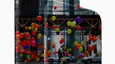 iPhone 7'den balon reklam