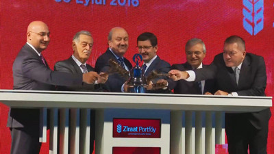 Ziraat Portföy Katılım Endeksi gong töreni