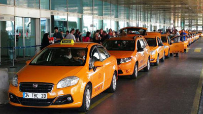 Taksicilerden zam protestosu