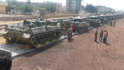 Askeri birliklerin şehir dışına taşınması devam ediyor