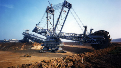 Mühendislik harikası iş makinası