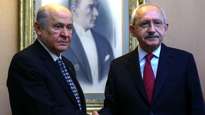 Bahçeli ve Kılıçdaroğlu görüşmesi bitti