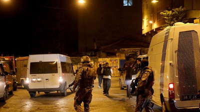 İstanbul'da helikopter destekli terör operasyonu