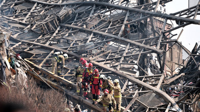 17 katlı iş yeri çöktü: 30 ölü