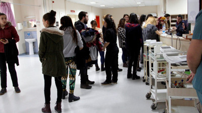 68 öğrenci doğalgazdan zehirlendi