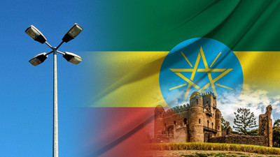 Etiyopyalı toptancı sokak aydınlatma direkleri satın alacak