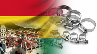 Bolivya pazarı için hortum ve boru kelepçeleri ithal etmek istiyor