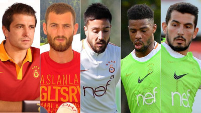 Galatasaray'da formayı unuttular