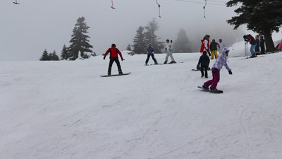 Kar, doluluğu yüzde 95'e taşıdı, kış turizmcisinin yüzü güldü