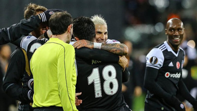 Beşiktaş tur için avantaj sağladı