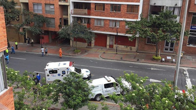 Bogota'da patlama: 1 ölü, 24 yaralı