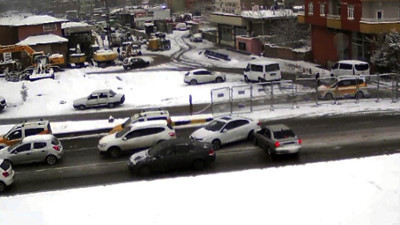 Trafik kazaları MOBESE kamerasında